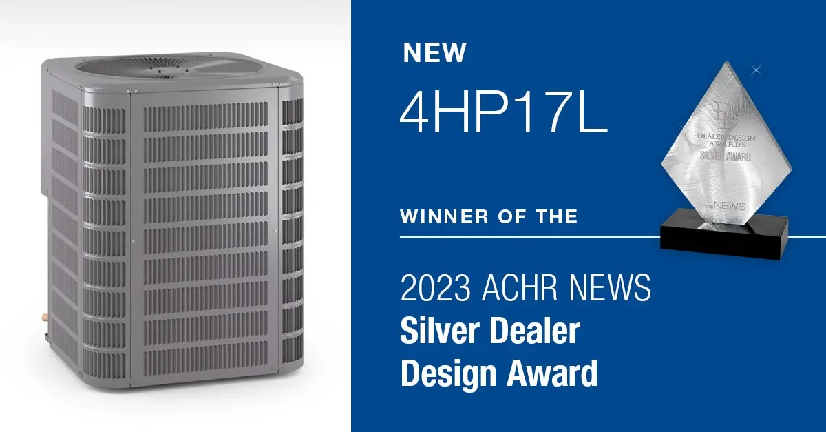  Concord® 4HP17L Heat Pump-Winner in ACHR 