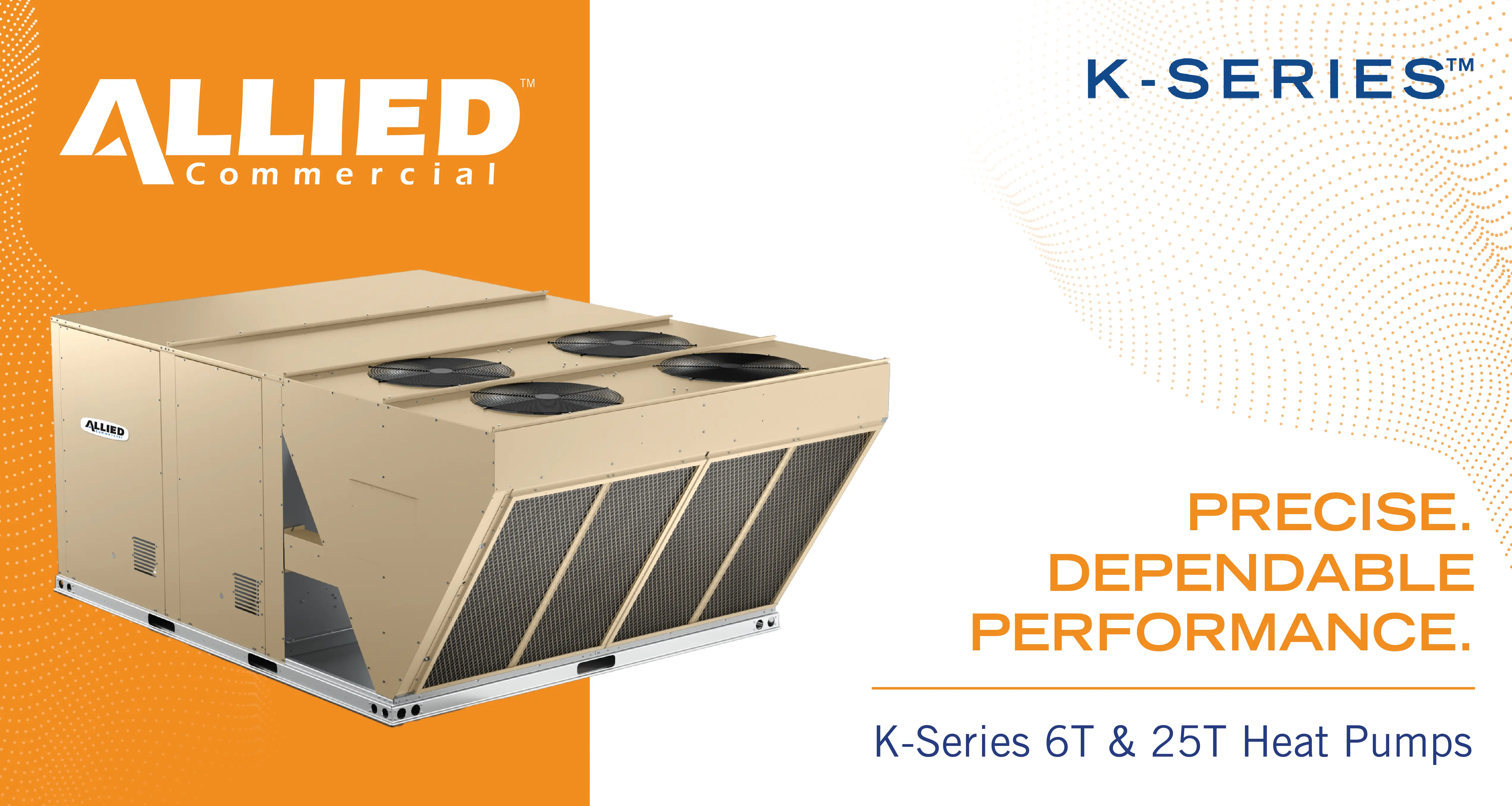  Allied Air Expands K-Series™ Heat Pump Lineup with New 6-Ton and 25-Ton Models 